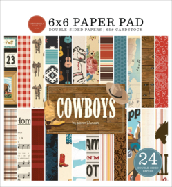 Carta Bella Western Papierblok – 15x15 cm (24 vel)