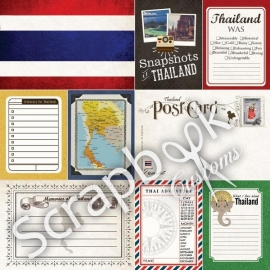 Scrapbook papier Thailand