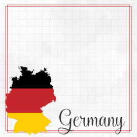 Germany Adventure Border  - 30.5 x 30.5 cm