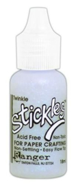 Stickles Twinkle clear glitter - glitterlijm - flesje 18 ml