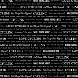 Cycling - dubbelzijdig scrapbookpapier - 30.5 x 30.5 cm