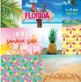 Florida - Paradise found - scrapbook papier 12x12 inch