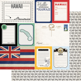 Hawaii - Journal  - 12x12 scrapbookpapier