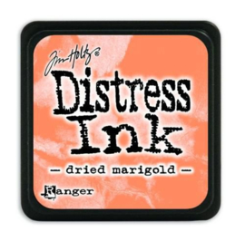 Mini  Distress inkt - Dried Marigold - waterbased dye ink / inkt op waterbasis - 3x3 cm