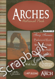 Arches NP Cardstock stickers