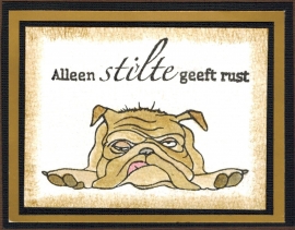 Hond / Dogz - clear stempelset met gedetailleerde honden afbeeldingen  9,5 x 20,5 cm