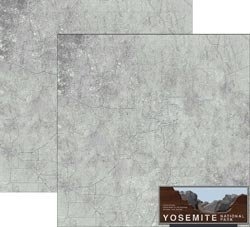 Yosemite NP - dubbelzijdig titelbord - 30.5 x 30.5 cm