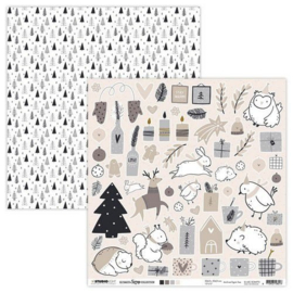 Ultimate scrap collection Studio Light - Diverse afbeeldingen: Dubbelzijdig scrapbook papier (30.5 x 30.5 cm) met verschillende afbeeldingen