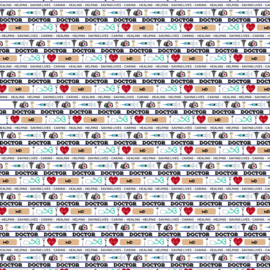 Thema papier Doctor - dubbelzijdig 30.5 x 30.5 centimeter