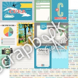 Scrapbook papier Cuba