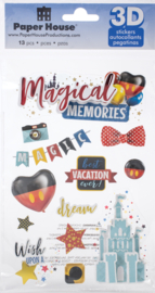Scrapbook Stickers - 3D Magical Memories