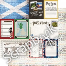 Scotland - DS Journal 12x12 - scrapbook papier