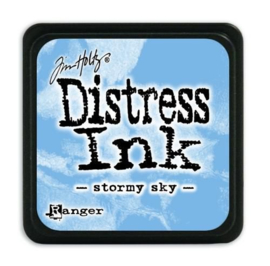 Mini Distress Inkt - Stormy Sky - Inkt voor Levendige Kaarten