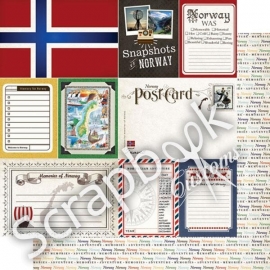 Noorwegen / Norway - Journal - snapshots - 30.5x30.5cm - papier