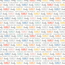 Family quotes - 30.5 x 30.5 centimeter