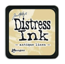 Mini Distress Inkt - Antique Linen - Inkt voor Creatief Inkleuren