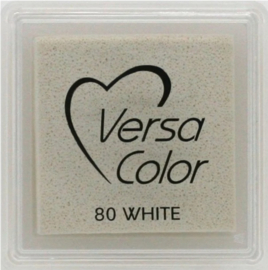 Wit stempelkussen versacolor tsukineko pigmentinkt
