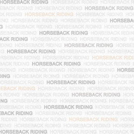 Paardrijden / Horseback Riding - dubbelzijdig 30.5x30.5 cm - scrapbookpapier