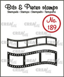 Filmstrips / Crealies Clearstamp / Bits en Pieces / no.189
