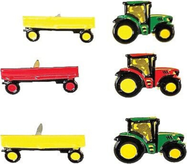 Kind - Tractor met aanhanger - hobby splitpennen 12 stuks