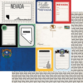 Nevada - DS Vintage Journal 12x12 Paper