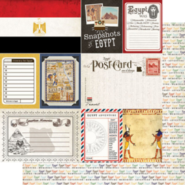 Scrapbook papier Egypte