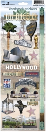 Scrapbook stickers Hollywood - Los Angeles thema