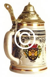 Bierpul Wenen - stans decoratie - 5x8.5 cm