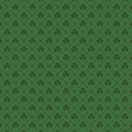 Scrapbookpapier Ierland 15x15 cm – Klavertjes & Keltische Prints