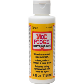 Mod Podge Mat vernis lijm 118ml - Veelzijdige Matte Afwerking