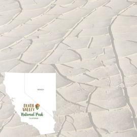 Death Valley National Park / California - dubbelzijdig scrapbook papier