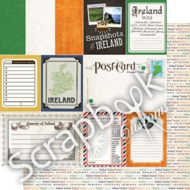 Ierland / Ireland - Journal - Scrapbookpapier