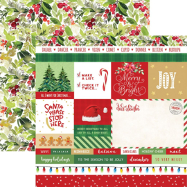 Dubbelzijdig Scrapbookpapier voor Kerstkaarten & Knutselen