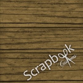 Houten Planken Scrapbook Papier 30.5 x 30.5 cm