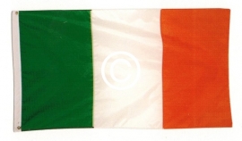 Ierse vlag - stans decoratie - 9x5 cm