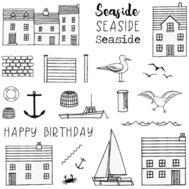 Haven / Harbour Seaside Stempelset - Maritieme Motieven voor Hobby