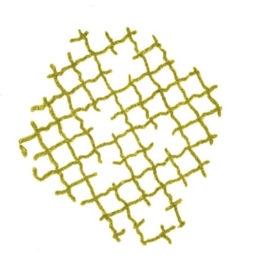 Achtergrond Stempel Broken Mesh - Crealies Bits en Pieces 5 x 4 cm