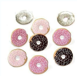 Eten - Donuts -  splitpen decoratie - zakje 12 stuks