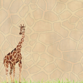 Giraf 30.5x30.5 cm - dubbelzijdig scrapbookpapier