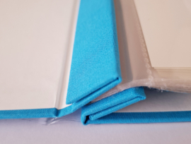 Scrapbookalbum 31x35 cm Blauw – Met Insteekhoezen & Fotovenster