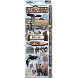 Alaska Avontuur Stickers - Wilde Natuur & Dieren