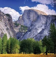 Yosemite / waterval NP - dubbelzijdig scrappapier 30.5 x 30.5 cm