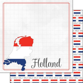 Holland - Adventure Border - 12x12 inch