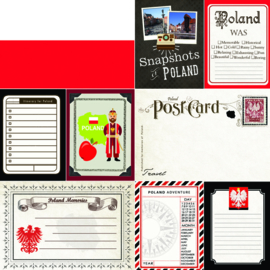 Scrapbook papier Polen