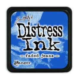 Mini Distress Inkt - Faded Jeans - Kleuren Inkt voor Gestempelde Kaarten