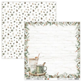 Ultimate Scrap Collection Studio Light - Warm Cozy / Let it Snow: Dubbelzijdig Scrapbook papier (30.5 x 30.5 cm) met afbeeldingen van Warme Winterdranken