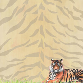 Tijger / Tiger -  watercolor - 30.5x30.5 cm - dubbelzijdig scrapbookpapier