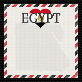 Egypt Paper Pack – 8 Papieren Vellen met Egyptische Print