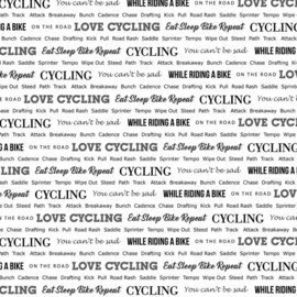 Cycling - dubbelzijdig scrapbookpapier - 30.5 x 30.5 cm