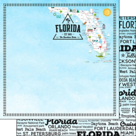 Scrapbook papier Florida